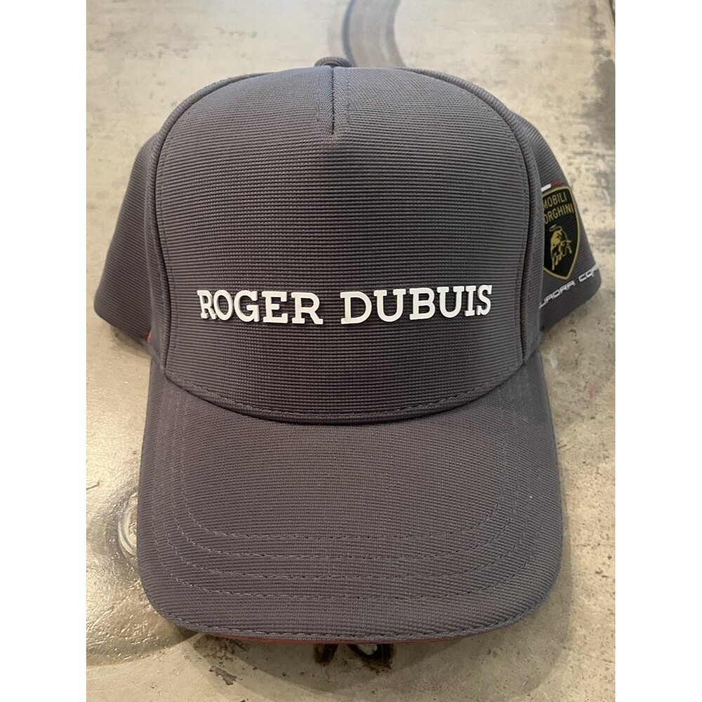 Roger Dubuis Hat Cap Strap Back Automobili Lamborghini Squrdra Corse New